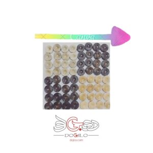 مهره تخته نرد چوبی کلاسیک - خاص